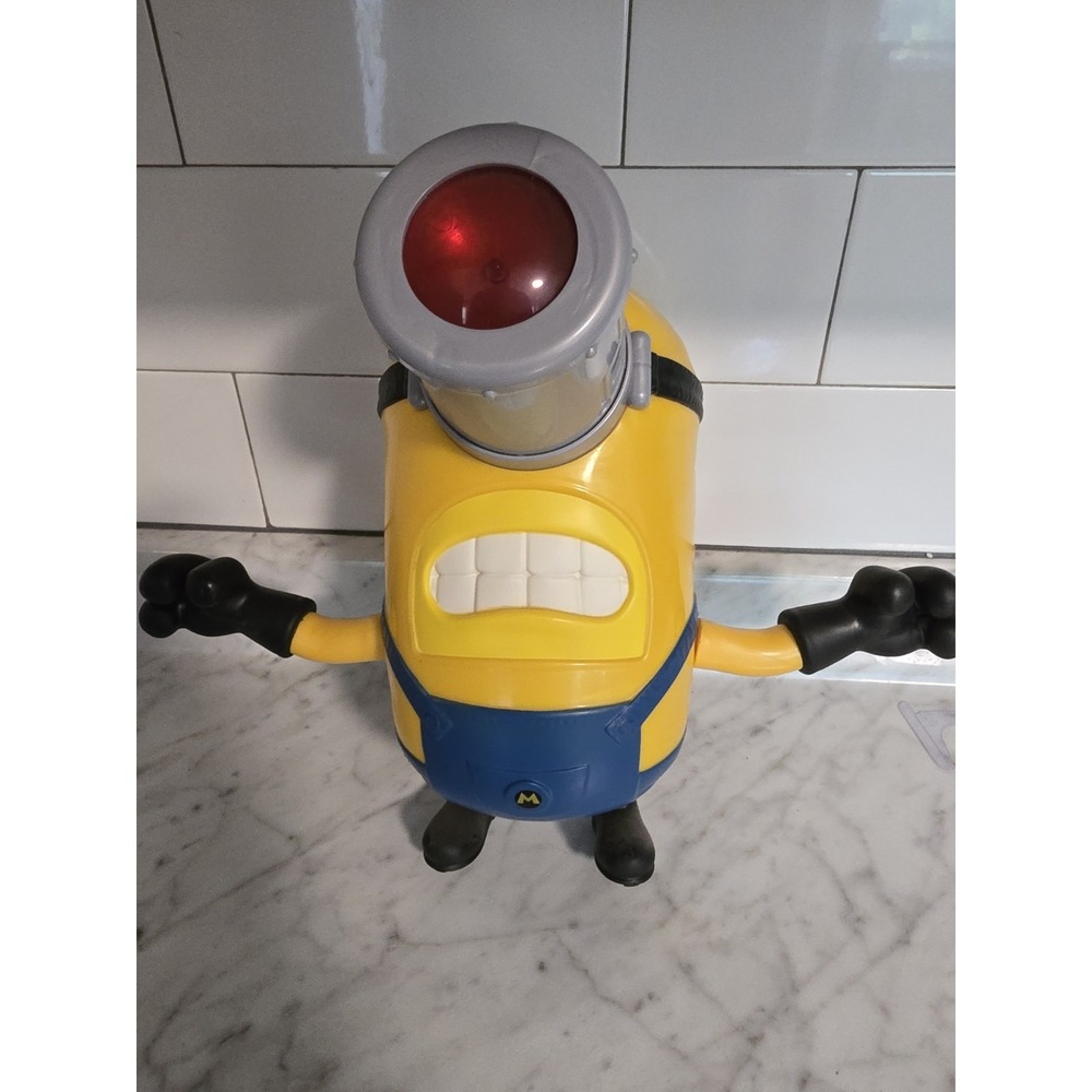 Exclusive Light Up Despicable Me 4 Mega Mel Popcorn Bucket AMC Used